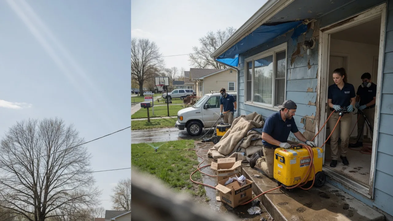Basement Flood Cleanup in Russell, IL near me